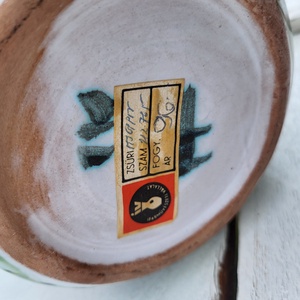 Fórizsné Sárai Erzsébet_vintage, retro, zsűrizett, Iparművészeti kerámia kaspó - otthon & életmód - virágdekoráció - virágtartó - váza - Meska.hu