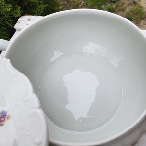 Zsolnay porcelán_apróvirágos levesestál - otthon & életmód - konyhafelszerelés, tálalás - tálalás - tányér & étkészlet - Meska.hu