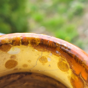 Retro, vintage Tófej kerámia váza_nagyméretű - otthon & életmód - virágdekoráció - virágtartó - váza - Meska.hu