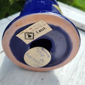 Retro, vintage Iparművészeti kerámia mécsestartó - otthon & életmód - gyertya, illat, aroma - gyertyatartó - Meska.hu