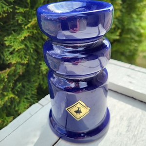 Retro, vintage Iparművészeti kerámia mécsestartó, Otthon & Életmód, Gyertya, illat, aroma, Gyertyatartó, , MESKA