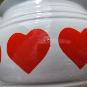 Gránit szívecskés sótartó - otthon & életmód - konyhafelszerelés, tálalás - konyhai tárolás - fűszertartó - Meska.hu