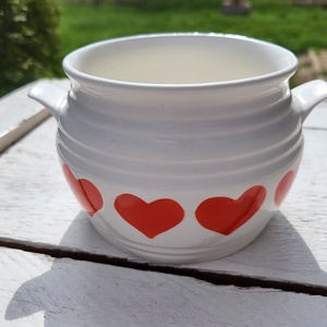 Gránit szívecskés sótartó 2., Otthon & Életmód, Konyhafelszerelés, tálalás, Konyhai tárolás, Fűszertartó, , MESKA