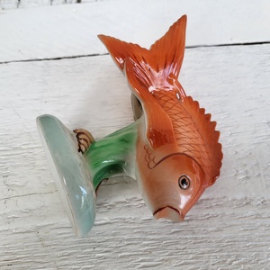 Régi, Drasche porcelán_kézzel festett halacska - otthon & életmód - dekoráció - dekoratív figurák és szobrok - Meska.hu