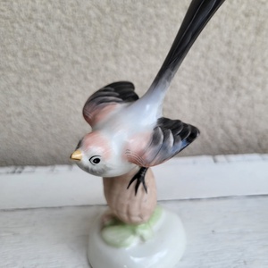 Aquincum Budapest porcelán madár figura 1. - Meska.hu