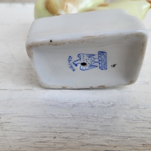 Aquincum Budapest porcelán csibe pár - otthon & életmód - dekoráció - dekoratív figurák és szobrok - Meska.hu