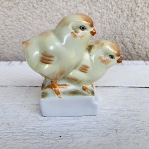 Aquincum Budapest porcelán csibe pár - Meska.hu