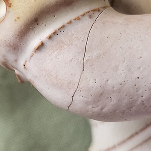 Vintage Kovács Éva  Csillagszemű mázas kerámia_Copfos lány virágcsokorral - otthon & életmód - dekoráció - dekoratív figurák és szobrok - Meska.hu