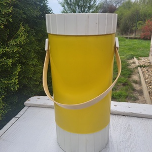 Vintage, retro, nagyméretű fagyis termosz - Meska.hu