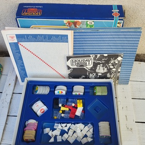 Retro, vintage Holiday - Utazás Európában társasjáték 1985_ritka! - játék & sport - táblajáték és kártyajáték - társasjátékok - dobókocka - Meska.hu