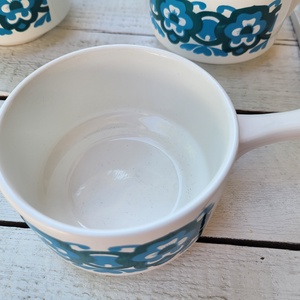 Vintage, retro Staffordshire Ironstone leveses csésze, kőedény készlet - otthon & életmód - konyhafelszerelés, tálalás - tálalás - bögre & csésze - Meska.hu