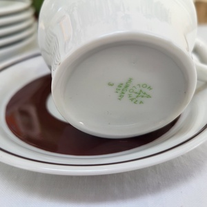 Vintage, retro Hollóházi porcelán mokkás/kávés csészeszett - otthon & életmód - konyhafelszerelés, tálalás - tálalás - bögre & csésze - Meska.hu