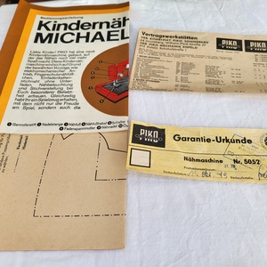 Vintage, retro, NDK Piko Michaela gyermekvarrógép - játék & sport - készségfejlesztő és logikai játék - oktató játékok - Meska.hu