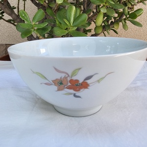 Alföldi porcelán_színes hajnalkás müzlis tál - Meska.hu