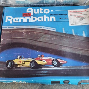 Retro, vintage NDK autópálya_Auto Rennbahn - Meska.hu