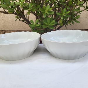 Vintage, régi csehszlovák Moritz Zdekauer ( MZ ) porcelán komatálak, pogácsás tálak párban - Meska.hu