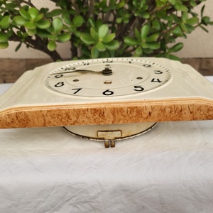 Mid Century_porcelán Junghans falióra - otthon & életmód - dekoráció - fali és függő dekoráció - falióra & óra - Meska.hu