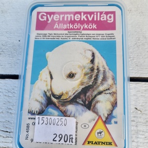 Retro Piatnik Gyermekvilág játékkártya_Állatkölykök, Játék & Sport, Táblajáték és Kártyajáték, Kártya, , MESKA