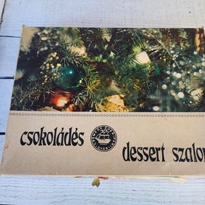 Retro szaloncukros doboz, Otthon & Életmód, Dekoráció, Asztal és polc dekoráció, Díszdoboz, , MESKA