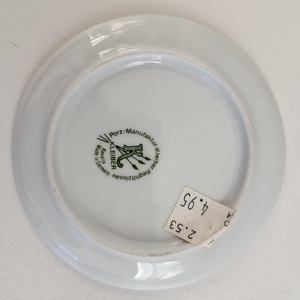 Vintage Kleiber-Bavaria porcelán_mini tányér, dísztányér, alátét - otthon & életmód - dekoráció - fali és függő dekoráció - falra akasztható dekor - Meska.hu