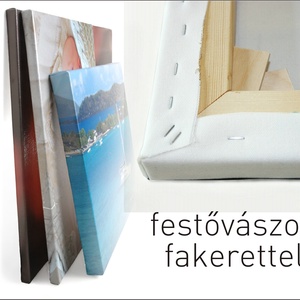 Vászonkép, a Te képed igazi festővászonra nyomtatva! - otthon & lakás - dekoráció - kép & falikép - vászonkép - Meska.hu