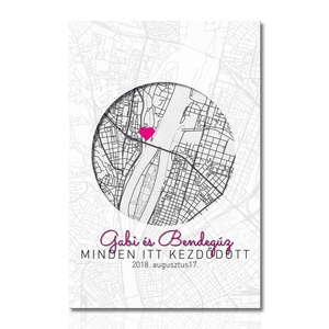 Minden itt kezdődött, vászonkép az első találkozásotok helyszínéről - 30 cm x 40 cm - otthon & életmód - dekoráció - kép & falikép - vászonkép - Meska.hu Minden itt kezdődött, vászonkép az első találkozásotok helyszínéről - 30 cm x 40 cm - otthon & életmód - dekoráció - kép & falikép - vászonkép - Meska.hu