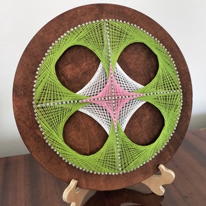 String Art - fonalművészet - TAVASZ - otthon & életmód - dekoráció - fali és függő dekoráció - falra akasztható dekor - Meska.hu