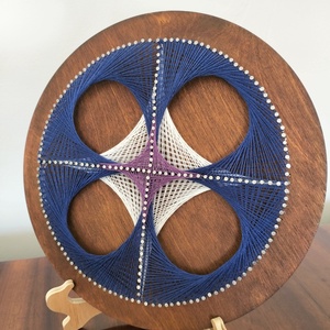 String Art - fonalművészet - TÉL - otthon & életmód - dekoráció - fali és függő dekoráció - falra akasztható dekor - Meska.hu