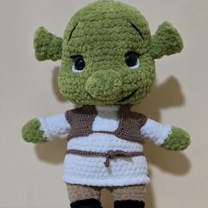 Shrek, Játék & Sport, Plüssállat & Játékfigura, Más figura, Horgolás, MESKA
