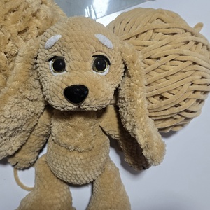 Spániel kutyus - Meska.hu