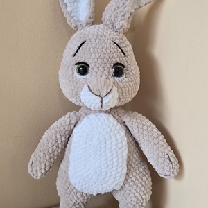 Horgolt nyuszi - játék & sport - plüssállat & játékfigura - nyuszi - Meska.hu