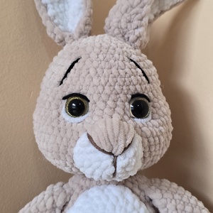 Horgolt nyuszi - játék & sport - plüssállat & játékfigura - nyuszi - Meska.hu