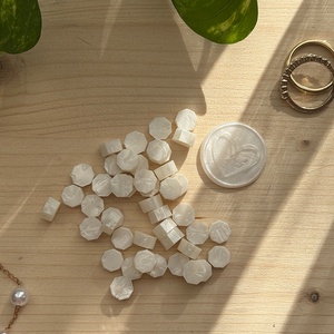 Viaszpecsét, fehérr, ezüst, rózsa, Esküvő, Meghívó & Kártya, Esküvői pecsét, bélyegző, Esküvői viasz pecsét, Mindenmás, MESKA