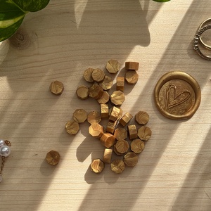 Viaszpecsét, arany, bronz, réz, Esküvő, Meghívó & Kártya, Esküvői pecsét, bélyegző, Esküvői viasz pecsét, Mindenmás, MESKA