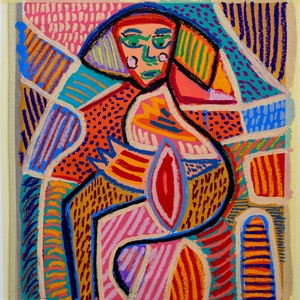 Kompozíció, Művészet, Festmény, Akril, Festészet, MESKA