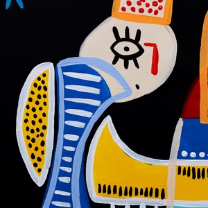 Kompozíció - művészet - festmény - akril - Meska.hu