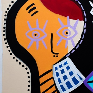 Kompozíció - művészet - festmény - akril - Meska.hu