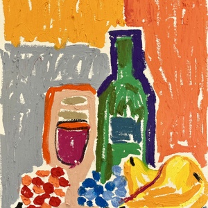 Bor és gyümölcsök - Meska.hu