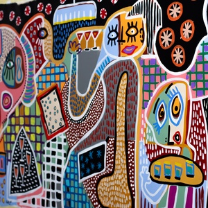 Farewell evening - művészet - festmény - akril - Meska.hu