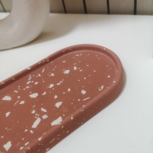 Ovális tálca - otthon & életmód - dekoráció - asztal és polc dekoráció - dekorációs tál, tartó - Meska.hu