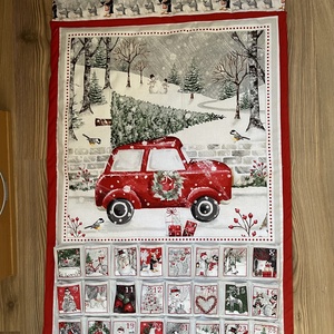 Adventi naptár autós - karácsony - adventi díszek - adventi naptár - Meska.hu