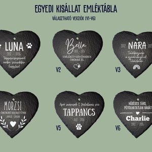 Egyedi névvel ellátott kisállat emléktábla kutyáknak, macskáknak és egyéb házi kedvenceknek, kis cölöppel leszúrható - otthon & életmód - kisállatoknak - kutyáknak - kutya biléta - Meska.hu