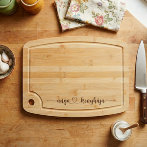 Gravírozott nagyméretű vágódeszka - anyák napi ajándék nagymamáknak, anyukáknak - otthon & életmód - konyhafelszerelés, tálalás - sütés, főzés - vágódeszka - Meska.hu