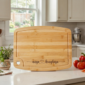 Gravírozott nagyméretű vágódeszka - anyák napi ajándék nagymamáknak, anyukáknak - Meska.hu