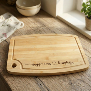 Gravírozott nagyméretű vágódeszka - anyák napi ajándék nagymamáknak, anyukáknak - otthon & életmód - konyhafelszerelés, tálalás - sütés, főzés - vágódeszka - Meska.hu