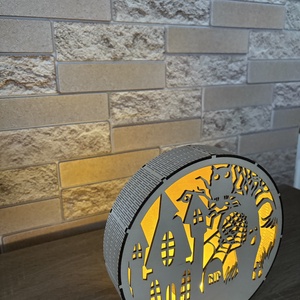 Halloween díszdoboz - otthon & életmód - dekoráció - halloween - halloweeni asztaldísz - Meska.hu