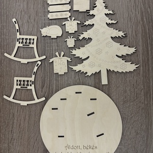 Karácsonyi dekoráció - karácsony - karácsonyi lakásdekoráció - karácsonyfadíszek - Meska.hu