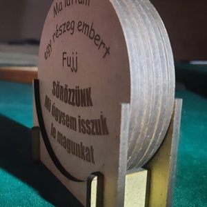 Egyedi vicces szép söralátét/pohár alátét szett - otthon & életmód - konyhafelszerelés, tálalás - tálalás - tányér- és poháralátét - Meska.hu