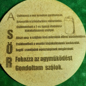 Egyedi vicces szép söralátét/pohár alátét szett - otthon & életmód - konyhafelszerelés, tálalás - tálalás - tányér- és poháralátét - Meska.hu