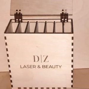 LashBox Műszempilla rendszerező és tároló dobozka a TE saját logóddal cégneveddel. - otthon & életmód - tárolás & rendszerezés - doboz - Meska.hu